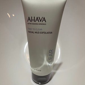 Ahava Time to Clear facial mud exfoliator  NWT